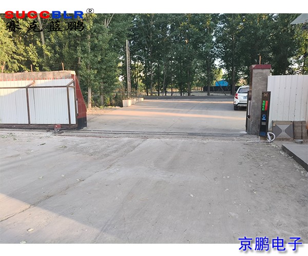 車牌識別系統項目案例－新河縣恒晟水工機械有限公司